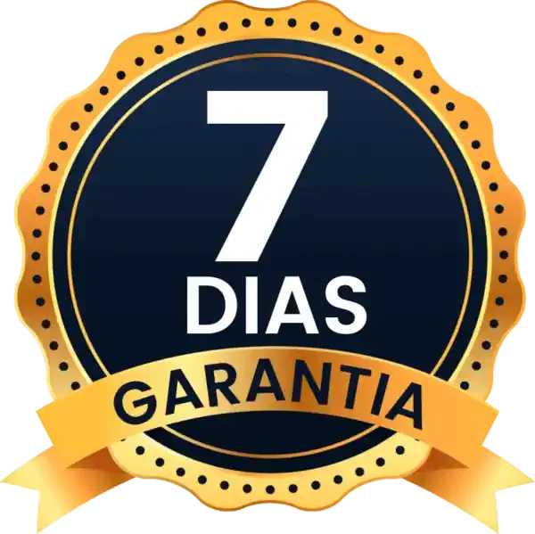 7 dias de garantia